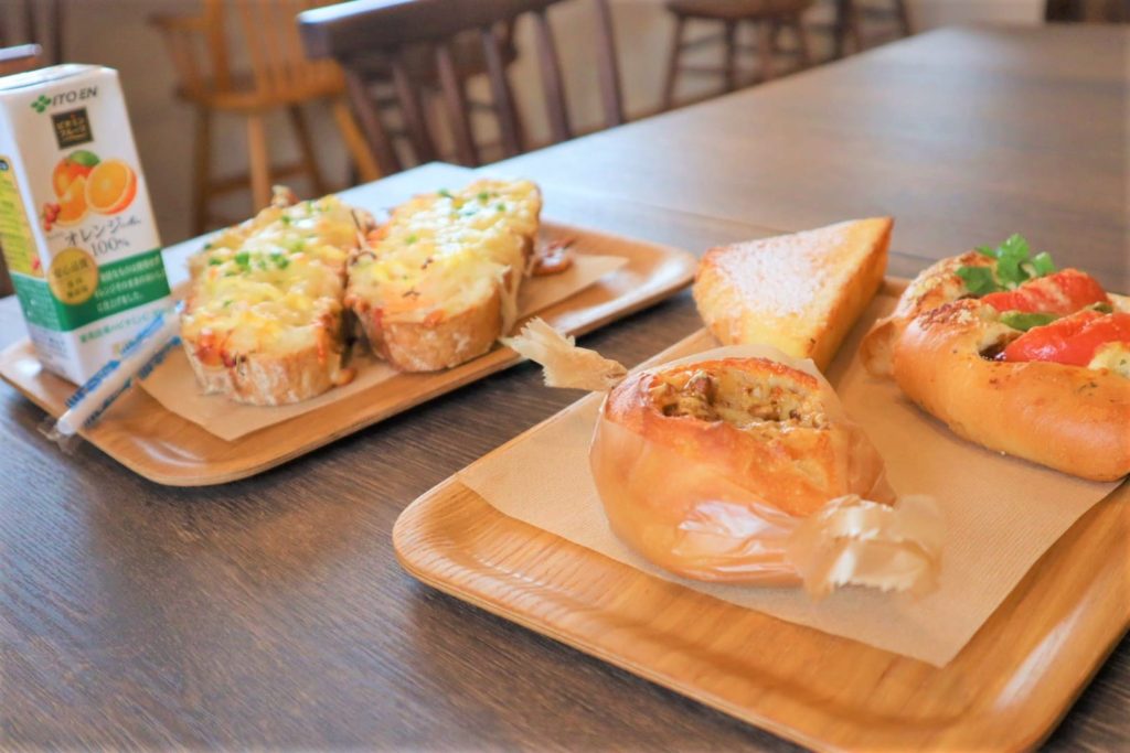 【幸運を運ぶパン】熊本市南区のパン屋さんGluck（グリュック）でお昼ごはん